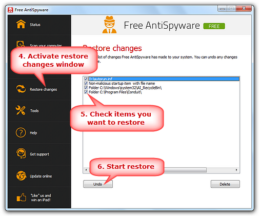 Restore from Backup Restore from Backup
