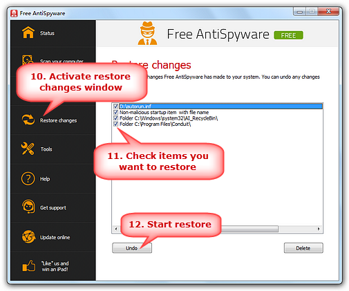 Restore from Backup Restore from Backup