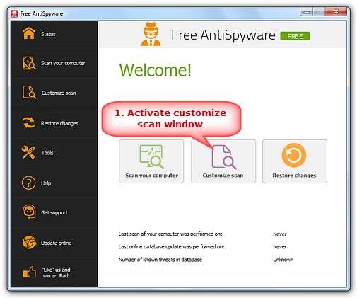Activate Customize Process Window Activate Customize Process Window