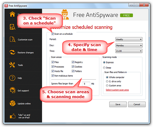 Schedule Scanning