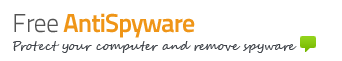 Free AntiSpyware quickly and easily scans, detects and removes all kinds of spyware & adware that invade your privacy and security.